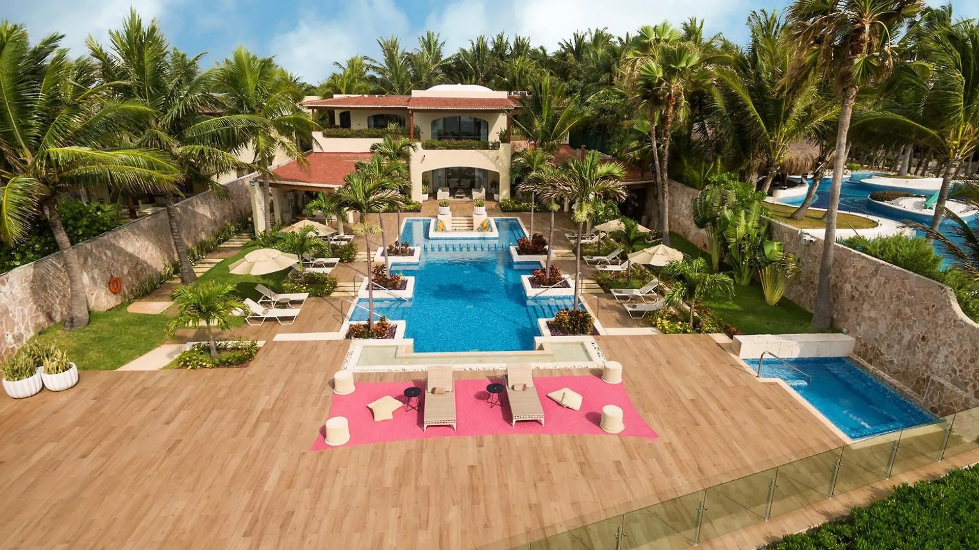 Azul Villa Casa Del Mar Puerto Morelos Mexico